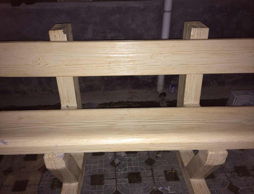 仿木的水泥制品